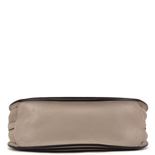 Chloé Beige Leather Gold Handle 2-Way Bag