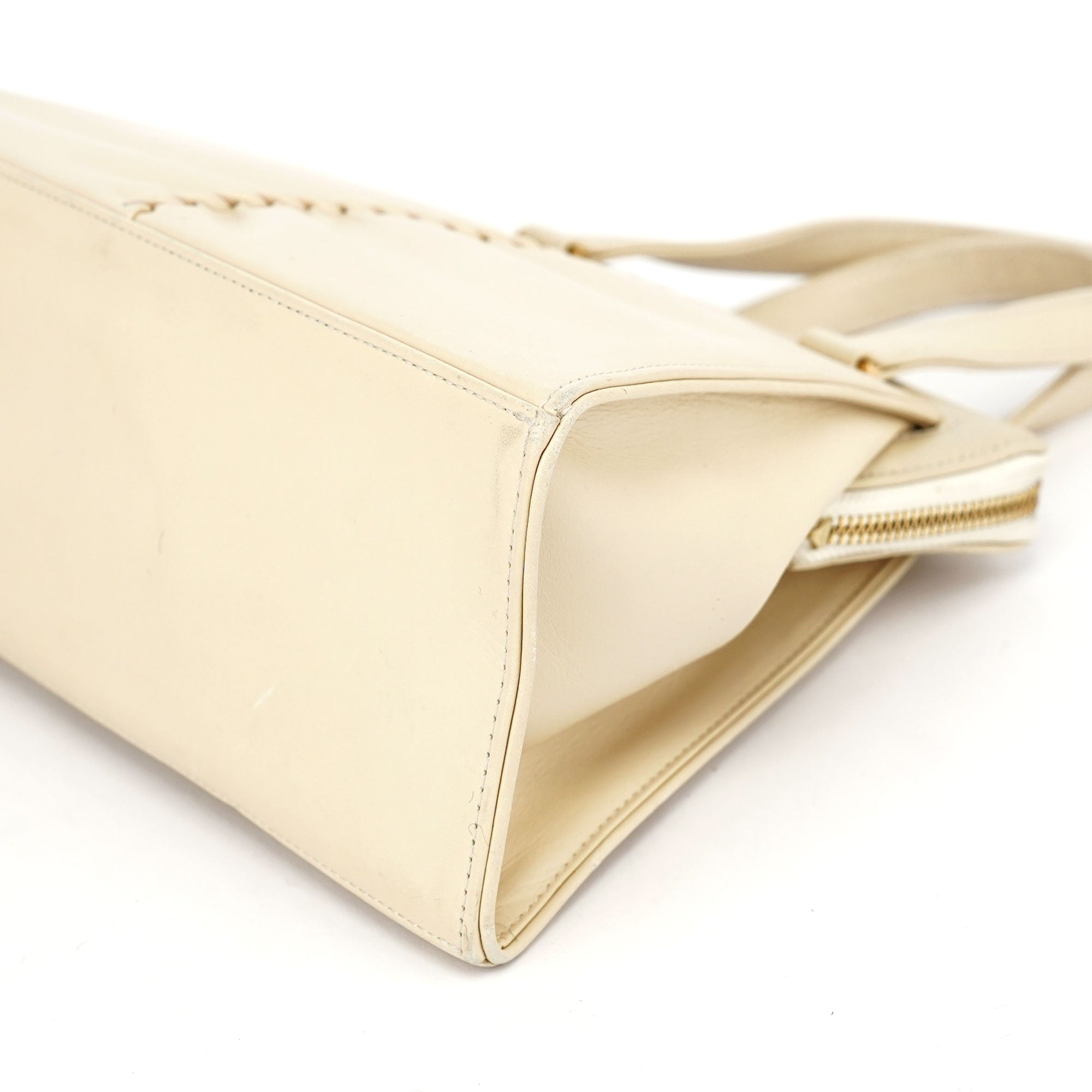 Chloé Beige Leather Handbag