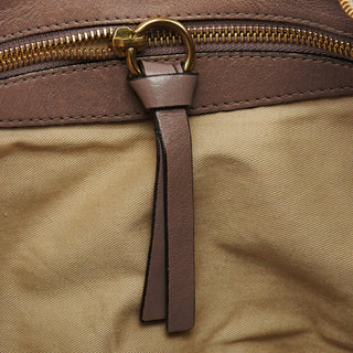 Chloe Beige Leather Heloise 2-Way Bag