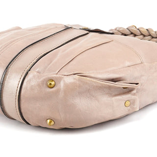 Chloe Beige Leather Heloise 2-Way Bag