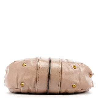 Chloe Beige Leather Heloise 2-Way Bag