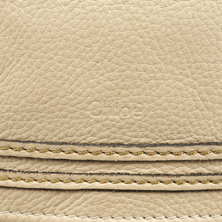 Chloe Beige Leather Marcie 2-Way Bag