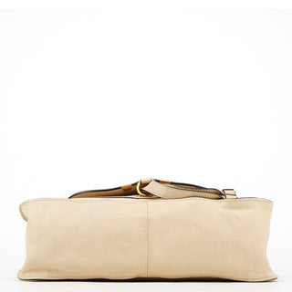 Chloe Beige Leather Marcie 2-Way Bag