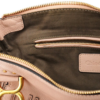 Chloe Beige Leather Marcie 2-Way Bag