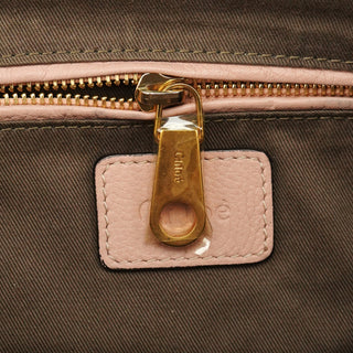 Chloe Beige Leather Marcie 2-Way Bag