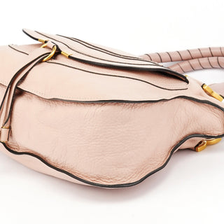 Chloe Beige Leather Marcie 2-Way Bag