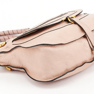 Chloe Beige Leather Marcie 2-Way Bag