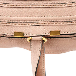 Chloe Beige Leather Marcie 2-Way Bag
