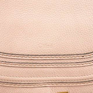 Chloe Beige Leather Marcie 2-Way Bag