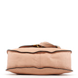 Chloé Bolso Marcie de piel beige