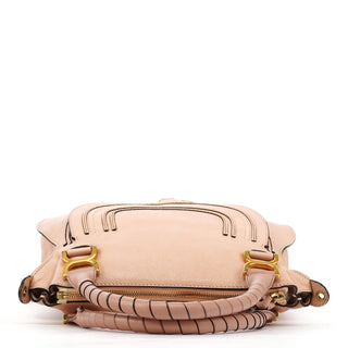 Chloe Beige Leather Marcie 2-Way Bag