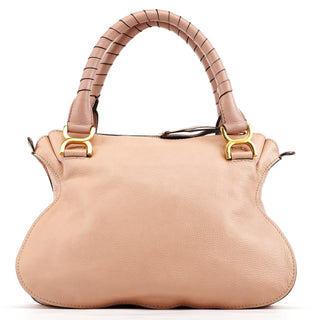 Chloe Beige Leather Marcie 2-Way Bag