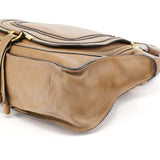 Chloé Beige Leather Marcie Handbag