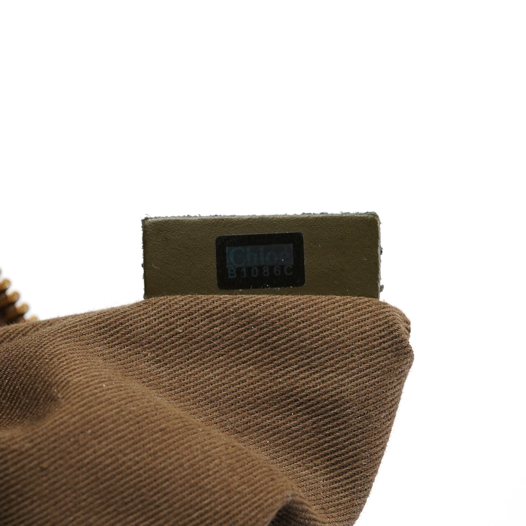 Chloé Sac porté épaule Marcie en cuir beige