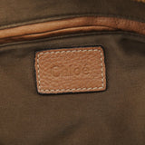 Chloé Sac porté épaule Marcie en cuir beige