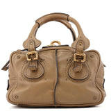 Chloé Beige Leather Paddington Shoulder Bag