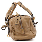Chloé Beige Leather Paddington Shoulder Bag