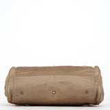 Chloe Beige Leather Paddington Shoulder Bag