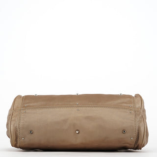 Chloe Beige Leather Paddington Shoulder Bag