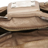 Chloe Beige Leather Paddington Shoulder Bag