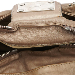 Chloe Beige Leather Paddington Shoulder Bag