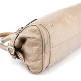 Chloe Beige Leather Paddington Shoulder Bag