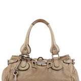 Chloe Beige Leather Paddington Shoulder Bag