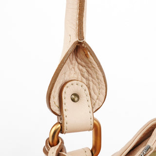 Chloé Beige Leather Paddington Top Handle Bag