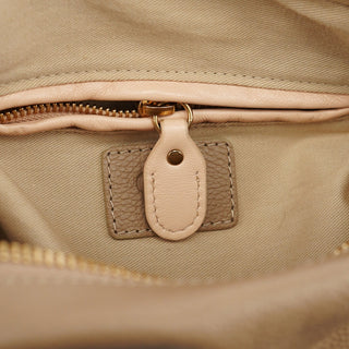 Chloe Beige Leather Paraty 2-Way Bag