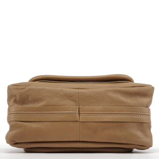 Chloe Beige Leather Paraty 2-Way Bag