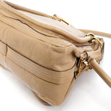 Chloe Beige Leather Paraty 2-Way Bag