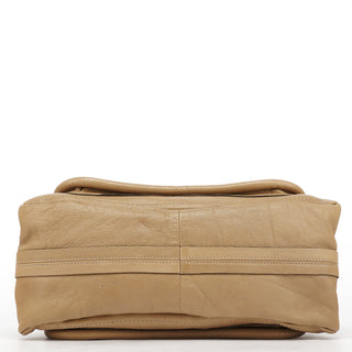 Chloe Beige Leather Paraty 2-Way Bag