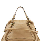 Chloe Beige Leather Paraty 2-Way Bag