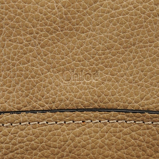 Chloe Beige Leather Paraty 2-Way Bag