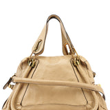 Chloe Beige Leather Paraty 2-Way Bag