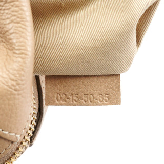 Chloe Beige Leather Paraty 2-Way Bag