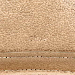 Chloe Beige Leather Paraty 2-Way Bag