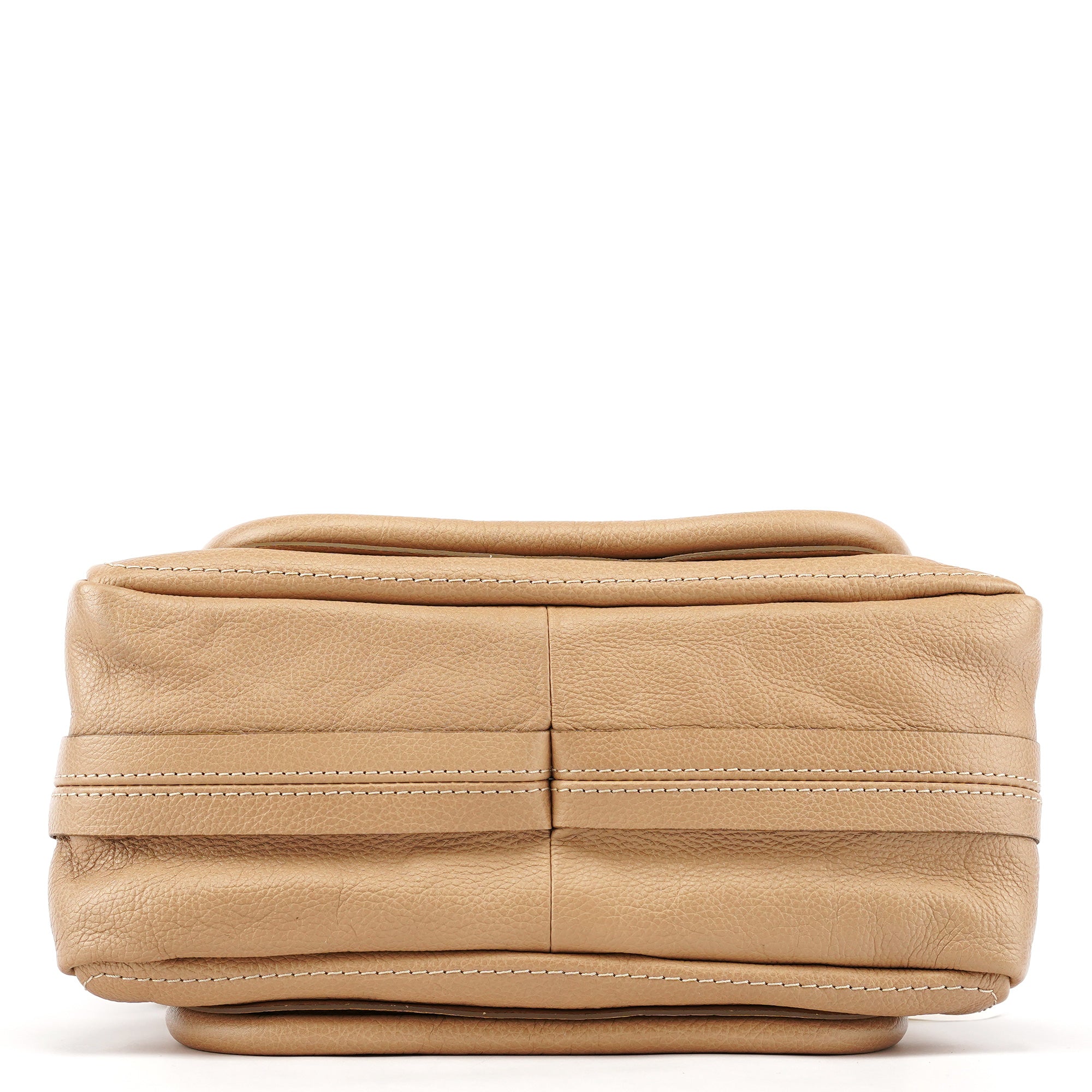 Chloe Beige Leather Paraty 2-Way Bag