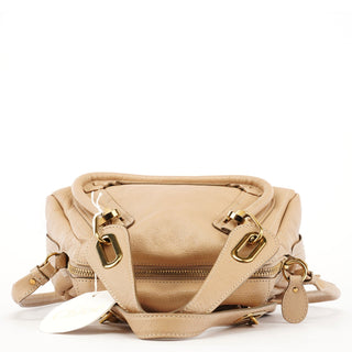 Chloe Beige Leather Paraty 2-Way Bag