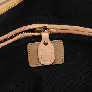 Chloe Beige Leather Paraty 2-Way Bag