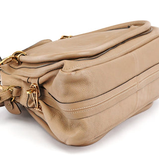 Chloe Beige Leather Paraty 2-Way Bag
