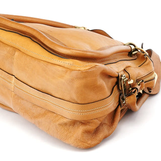 Chloe Beige Leather Paraty 2-Way Bag