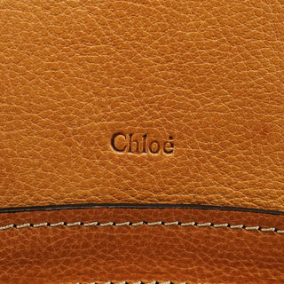 Chloe Beige Leather Paraty 2-Way Bag