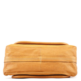 Chloe Beige Leather Paraty 2-Way Bag
