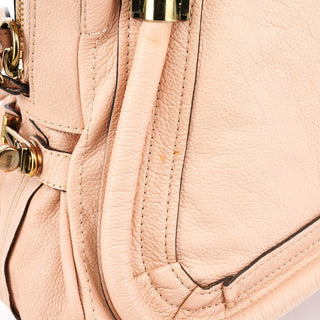 Chloé Beige Leather Paraty 2-Way Bag