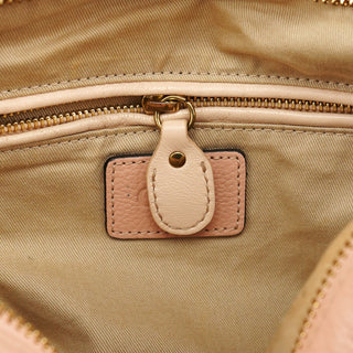 Chloé Beige Leather Paraty 2-Way Bag
