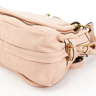 Chloé Beige Leather Paraty 2-Way Bag