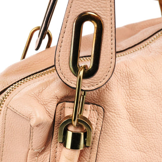 Chloé Beige Leather Paraty 2-Way Bag