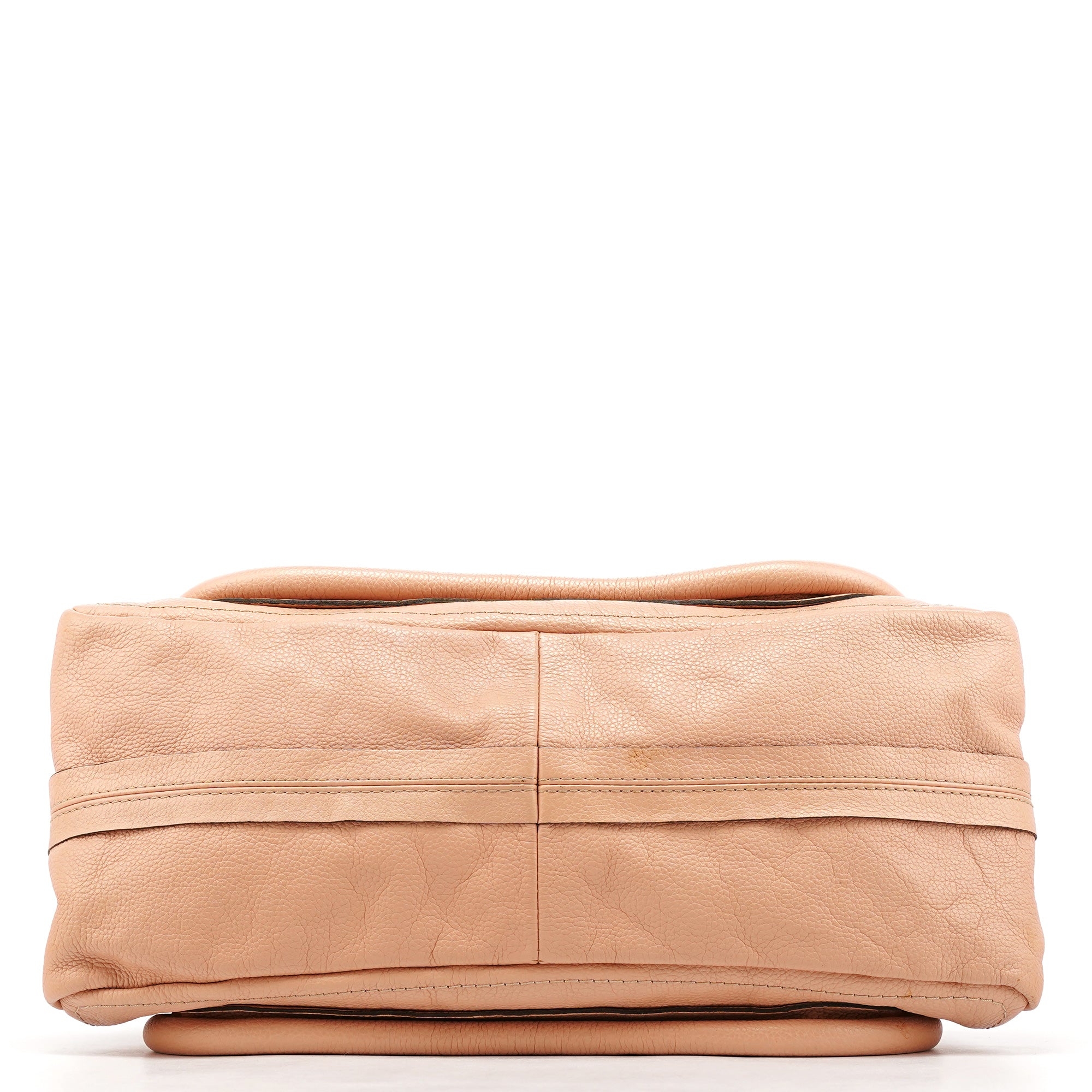 Chloé Sac deux portés Paraty en cuir beige