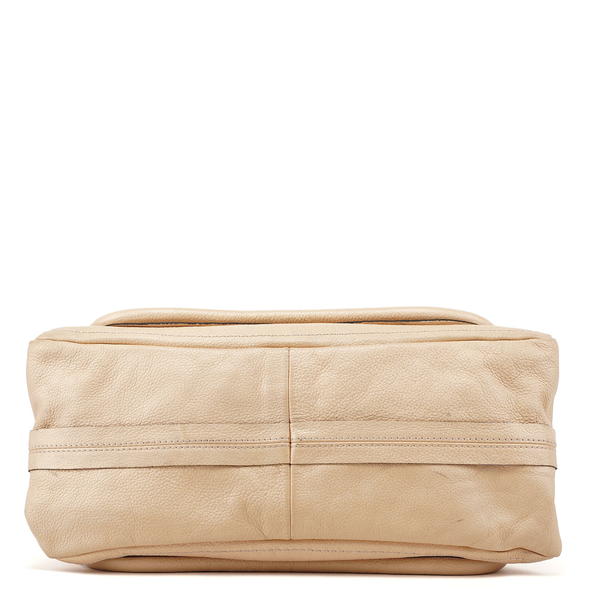 Chloé Beige Leather Paraty 2-Way Shoulder Bag